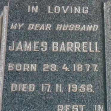 BARRELL James 1877-1956