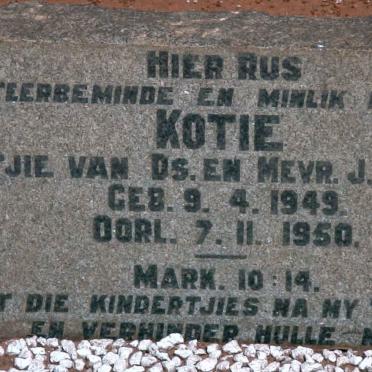 KRÜGER Kotie 1949-1950