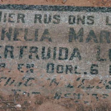 LOURENS Cornelia Margaretha Gertruida 1941-1941