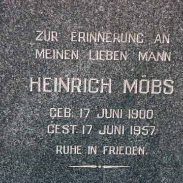MÖBS Heinrich 1900-1957