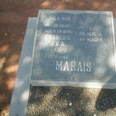 MARAIS Francois J.V.A. 1872-1948