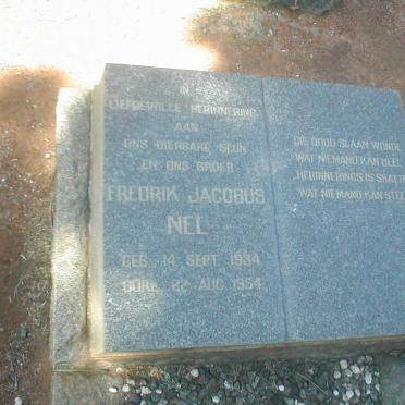 NEL Fredrik Jacobus 1934-1954