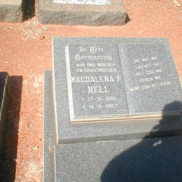 NELL Magadalena P. 1885-1957