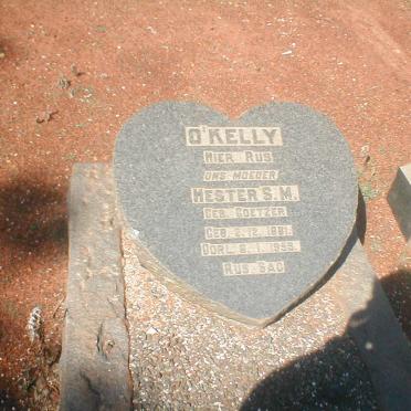 O'KELLY Hester S.M. geb. COETZER 1881-1959