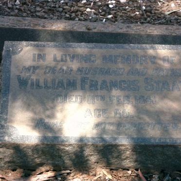 STAATS William Francis -1941