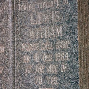 WELSFORD  Lewis Witham -1964