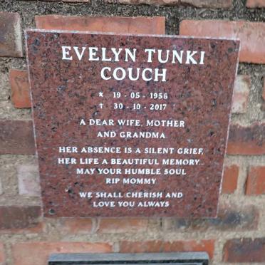 COUCH Evelyn Tunki 1956-2017