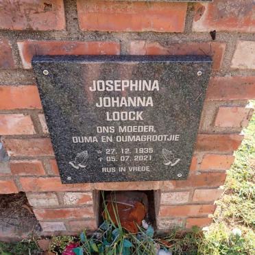 LOOCK Josephina Johanna 1935-2021