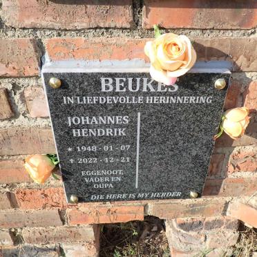 BEUKES Johannes Hendrik 1948-2022
