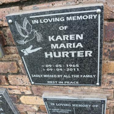 HURTER Karen Maria 1965-2011