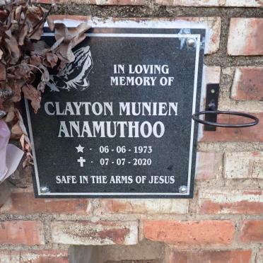 ANAMUTHOO Clayton Munien 1973-2020