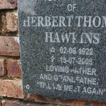 HAWKINS Herbert Thomas 1922-2008