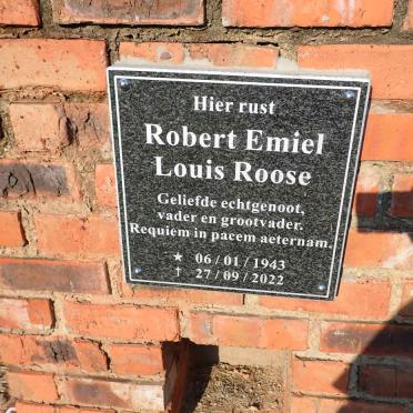 ROOSE Robert Emiel Louis 1943-2022