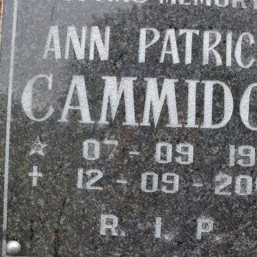 CAMMIDGE Ann Patricia 1937-2008