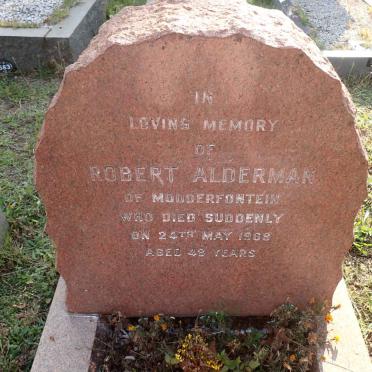 ALDERMAN Robert -1968