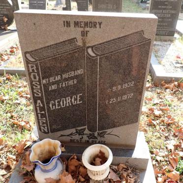 ALLEN George, ROSS- 1932-1972