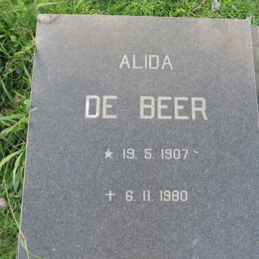BEER Alida, de 1907-1980