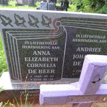 BEER Andries Johannes, de 1948- &amp; Anna Elizabeth Cornelia 1948-2018 _1