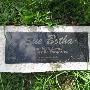 BOTHA Susan Johanna 1954-2011
