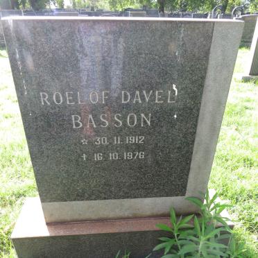 BASSON Roelof Davel 1912-1976