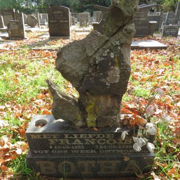 BOTHA Francois 1959-1999