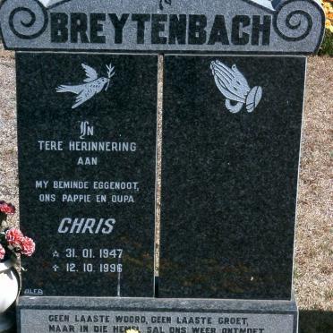 BREYTENBACH Chris 1947-1996