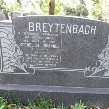 BREYTENBACH Cornelius Johannes 1912-1978
