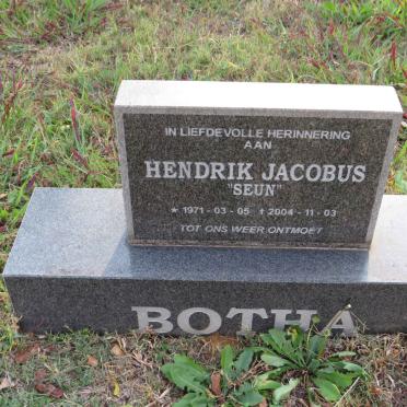 BOTHA Hendrik Jacobus 1971-2004