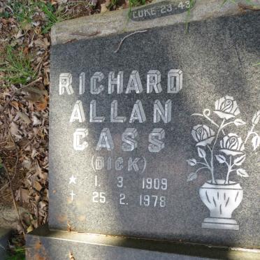 CASS Richard Allan 1909-1978