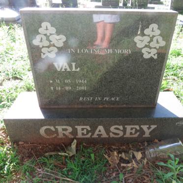 CREASEY Val 1944-2001