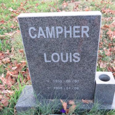 CAMPHER Louis 1939-1998