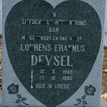 DEYSEL Lourens Erasmus 1945-1990