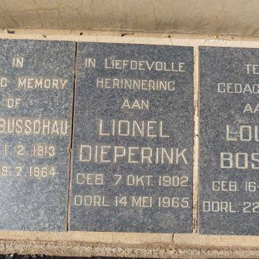 DIEPERINK Lionel 1902-1965