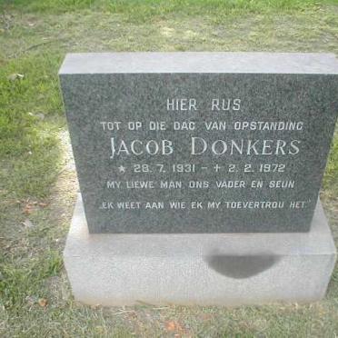 DONKERS Jacobs 1931-1972