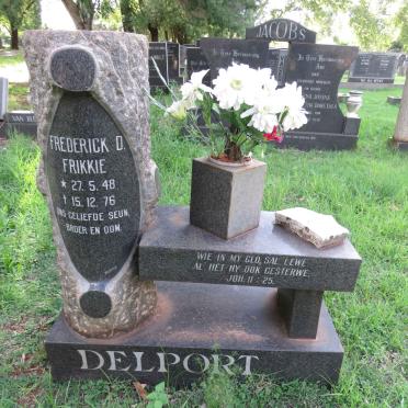 DELPORT Frederick D. 1948-1976