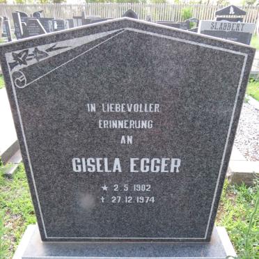 EGGER Gisela 1902-1974