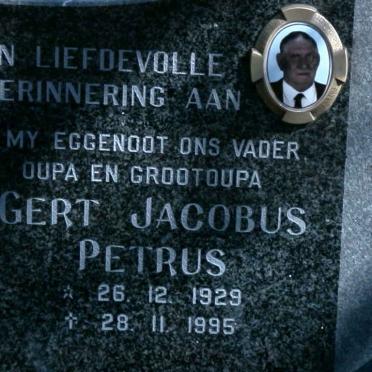 ELS Gert Jacobus Petrus 1929-1995