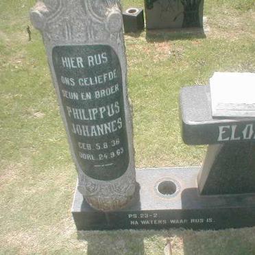 ELOFF Philippus Johannes 1936-1965