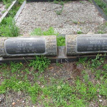 ELS Gert W. 1923-1975 &amp; Maria E. 1924-1975