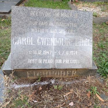 EICHHOBER Carol Gwendoline Ethel 1947-1971