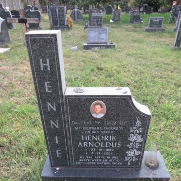 ERASMUS Hendrik Arnoldus 1960-2004