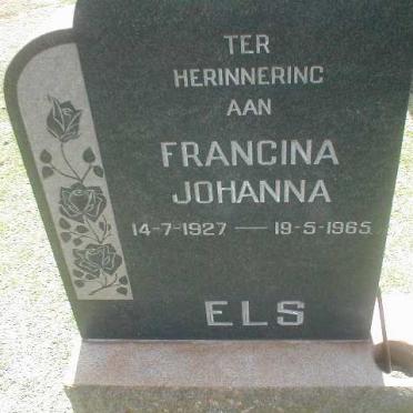 ELS Fransina Johanna 1927-1965
