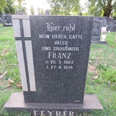FEYRER Franz 1903-1974