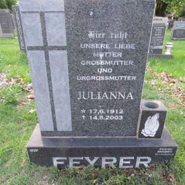 FEYRER Julianna 1912-2003