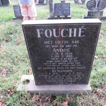 FOUCHE Andre 1939-1995 :: FOUCHE Benjamin 1976-1996