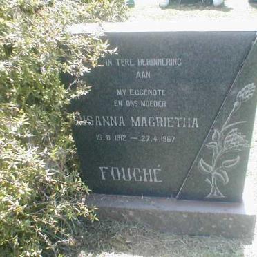 FOUCHÉ Susanna Magrietha 1912-1967