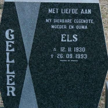 GELLER Els 1930-1993