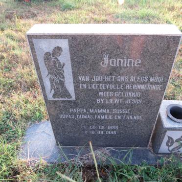 GREYVENSTEIN Janine 1986-1996