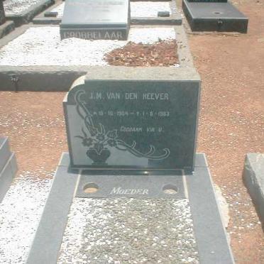 HEEVER J.M., van den 1904-1963