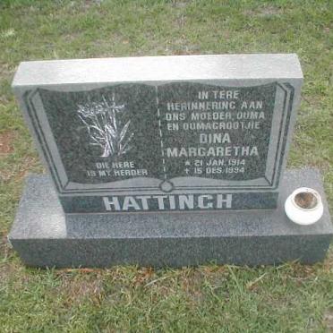 HATTINGH Dina Margaretha 1914-1994